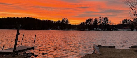 Sunset from Dock area