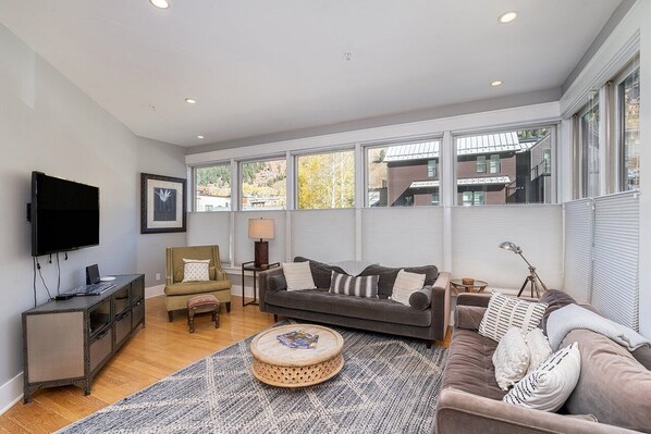 The Family Room provides ample space for lounging, catching a movie or relaxing after a fun day.