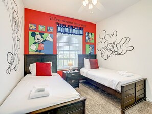 Relax in these comfortable, well-appointed beds. Ideal for a restful night's sleep.
