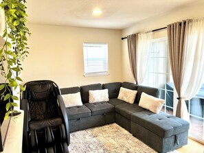 Massage chair and 
pullout sofa(full size)