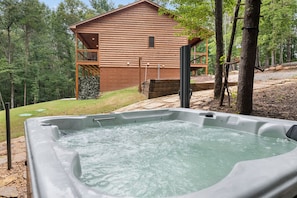 Bain à remous extérieur