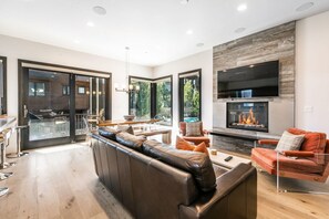 Large open plan living room