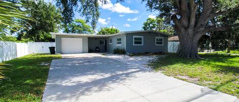 Exterior Of Home With Ample Parking