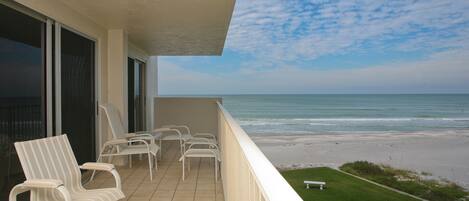 Beach View From Balcony