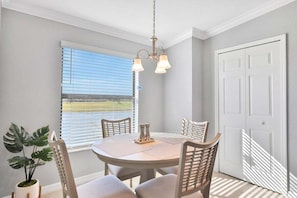 Dining Table With A Water View