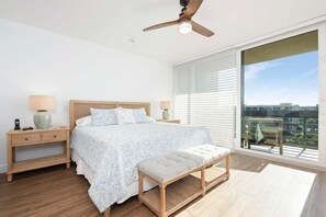 Spacious bedroom