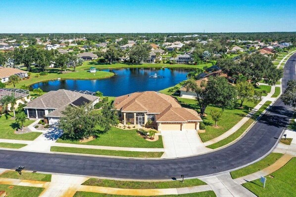 Aerial Of The Home