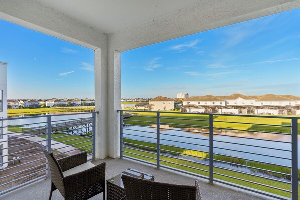 Resort Amenities -Scenic lake view from the resort, offering a tranquil and picturesque backdrop for a relaxing retreat