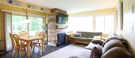 Living Room at Garden level at Waterville Valley