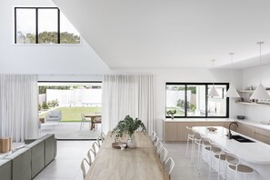 Open plan living space