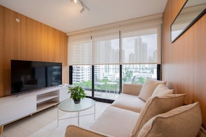 Living room with TV