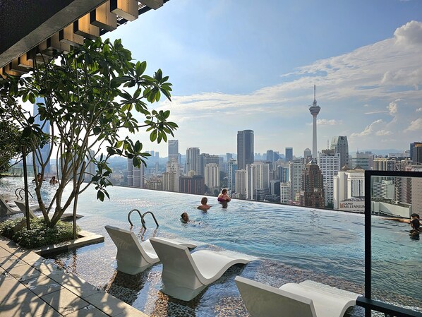 Rooftop pool