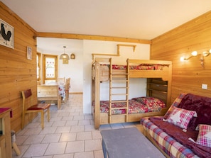 Appartement Val Pierre A3, Pièce à vivre, Châtel Montagne 74
