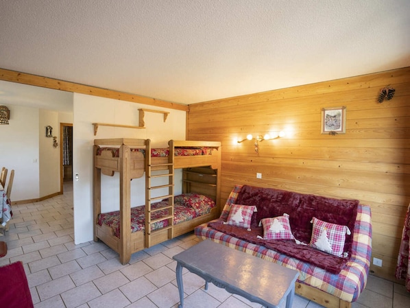 Appartement Val Pierre A3, Pièce à vivre, Châtel Portes du Soleil