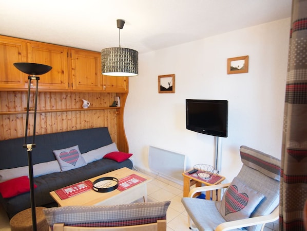 Résidence Alexandra, appartement n°6, Salon, Chùtel Portes Du Soleil