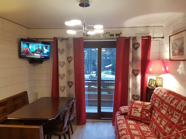 Appartement 195 B dans résidence Portes du Soleil, Séjour, Châtel Domaine skiable