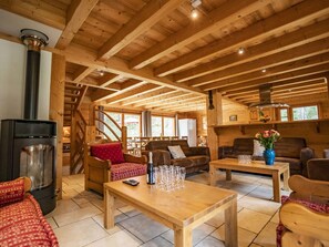 Chalet le Refuge, salon, Châtel Les Portes du Soleil