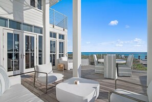 The Flying Pig - Seagrove Beach - Back Deck