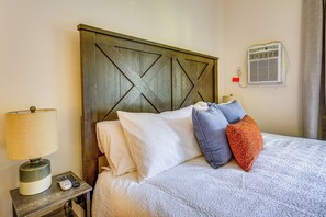 Studio | Queen Bed | Sleeper Sofa | Linens Provided | Window A/C Unit