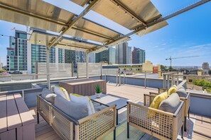 Private Rooftop Patio | City & Bay Views | 4th Floor