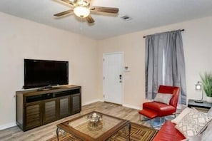 Smart TV & Vintage TV Stand