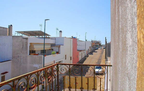 outside