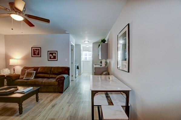 what a bout a cozy living room while having a great time with your family :)