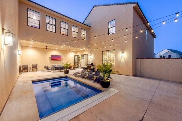 Private Courtyard with Pool