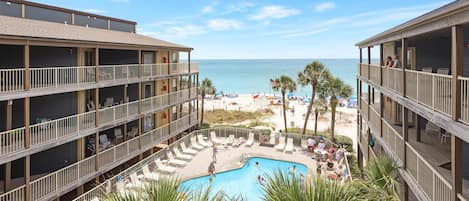 Sandpiper Unit 2C - Sandpiper Unit 2C is located on the top floor and offers great views of the beach.