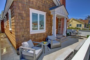 Front house patio view