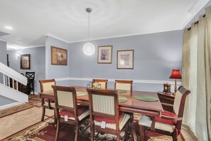Dining Room, Dining Table, Furniture, Indoors, Table