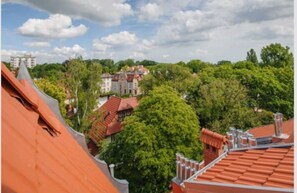 Blick von der Unterkunft