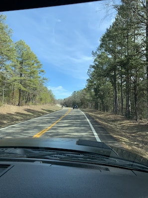 Highway 60 near the property