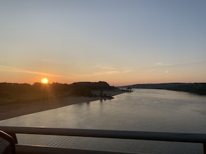 Arkansas River looking towards Dardinelle  in Russellville
