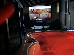 Hot Tub + Projector