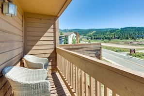 Private Balcony | Seating | Mountain Views