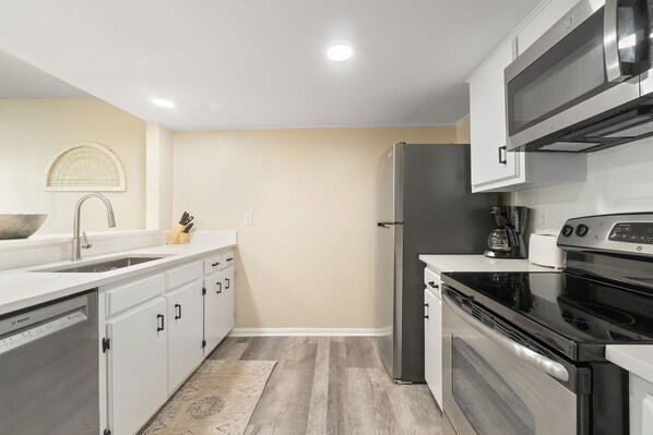 Newly remodeled kitchen