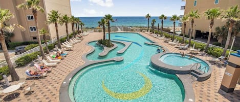 Beautiful resort style pool.
