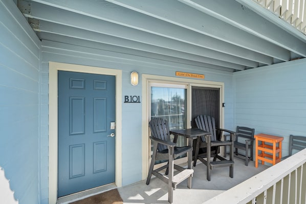 Front patio