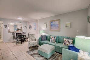 Open concept living space