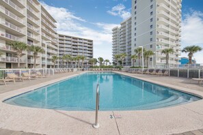 Outdoor pool.