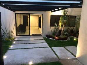 Interior entrance
