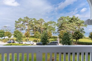 Blick zum Strand von Binz