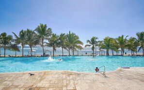Infinity pool and private beach access at Marbella — enjoy the perfect beachfront getaway.