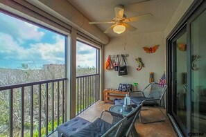 Large Screened In Lanai offers hours of relaxation with sea breezes