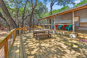 Large outdoor dining