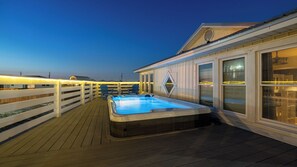 Feelin' Salty Heated Pool at Twilight