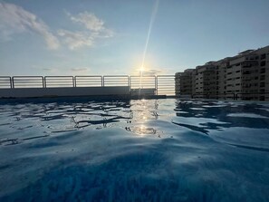 Enjoy Sunset at our Roof Top Pool