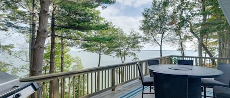 Lusby Vacation Rental | 4BR | 3BA | 3 Steps to Enter | 2,400 Sq Ft