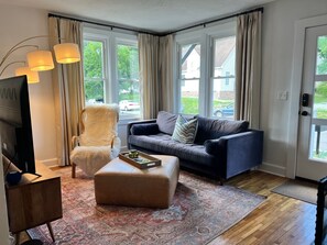 Family room from hall
